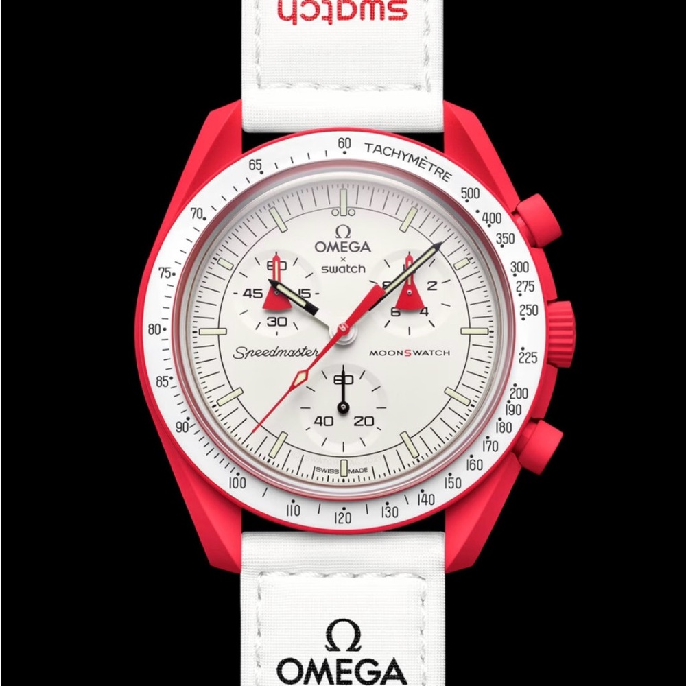 Bioceramic Moonwatch | MISSION TO MARS, Omega Swatch collaboration series